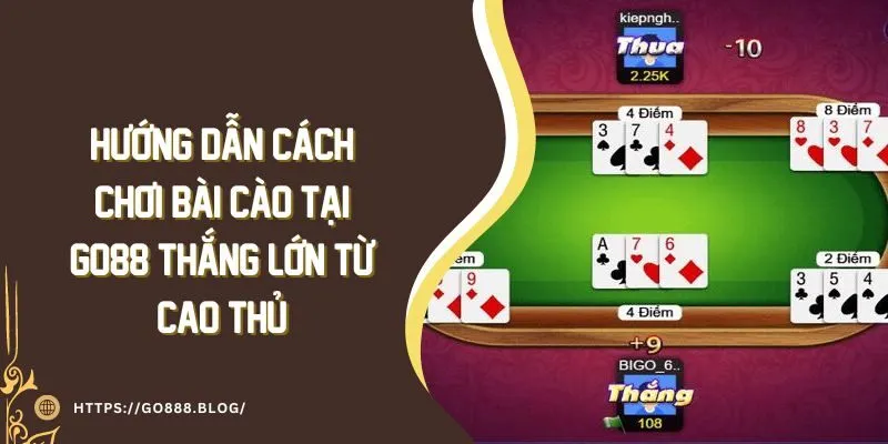 Hướng Dẫn Cách Chơi Bài Cào Tại Go88 Thắng Lớn Từ Cao Thủ 6 Hướng Dẫn Cách Chơi Bài Cào Tại Go88 Thắng Lớn Từ Cao Thủ