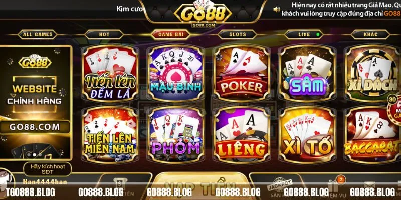 Ưu điểm vượt trội tại cổng game Go88 - Có Đáng Tham Gia? 2 Sở hữu thiết kế giao diện tinh tế, bố cục rõ ràng, dễ sử dụng
