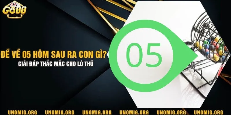 Đề về 05 hôm sau ra con gì? Giải đáp thắc mắc cho lô thủ 10 Đề về 05 hôm sau ra con gì? Giải đáp thắc mắc cho lô thủ