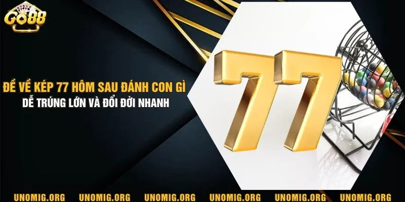 Đề về kép 77 hôm sau đánh con gì dễ trúng lớn và đổi đời nhanh 8 Đề về kép 77 hôm sau đánh con gì dễ trúng lớn và đổi đời nhanh